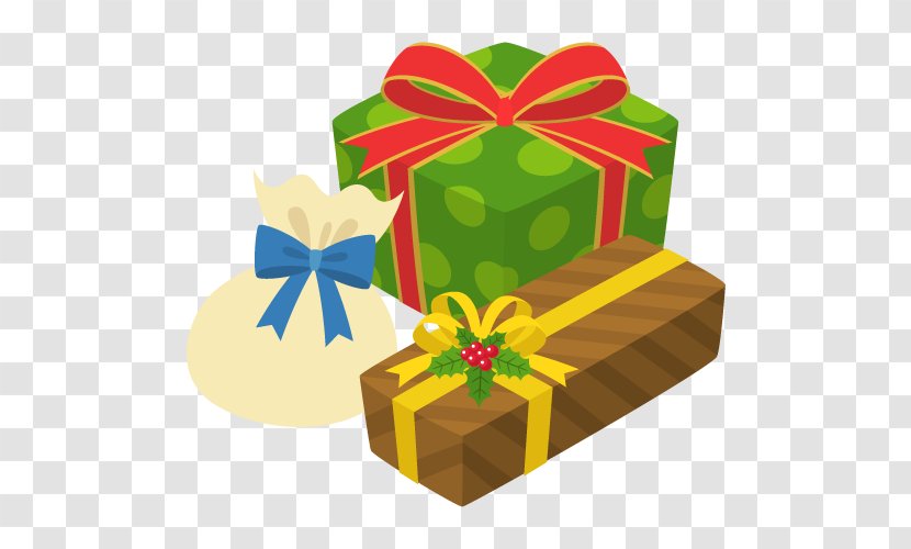 Gift Christmas Day Santa Claus Box Illustration Transparent PNG