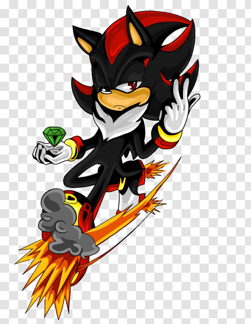 Shadow The Hedgehog Drawing Game - Deviantart Transparent PNG