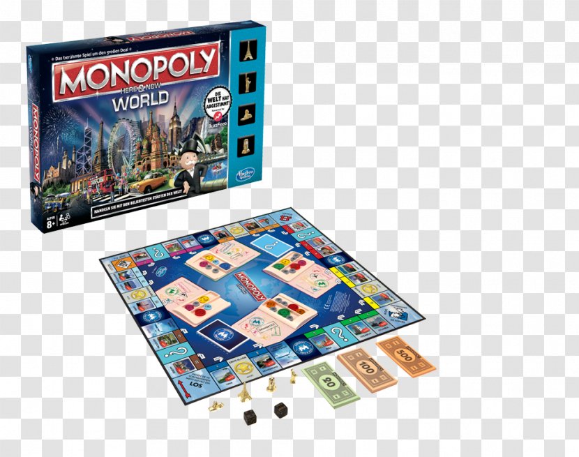 Monopoly Here And Now Junior Hasbro Board Game - Video - Gross Transparent PNG