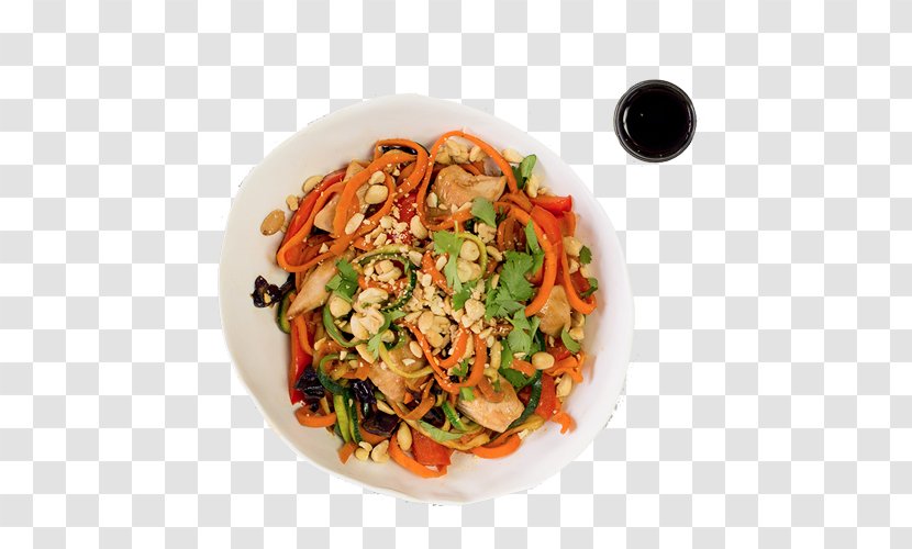 Lo Mein Pad Thai Chow Chinese Noodles Asian Cuisine - Salad Transparent PNG