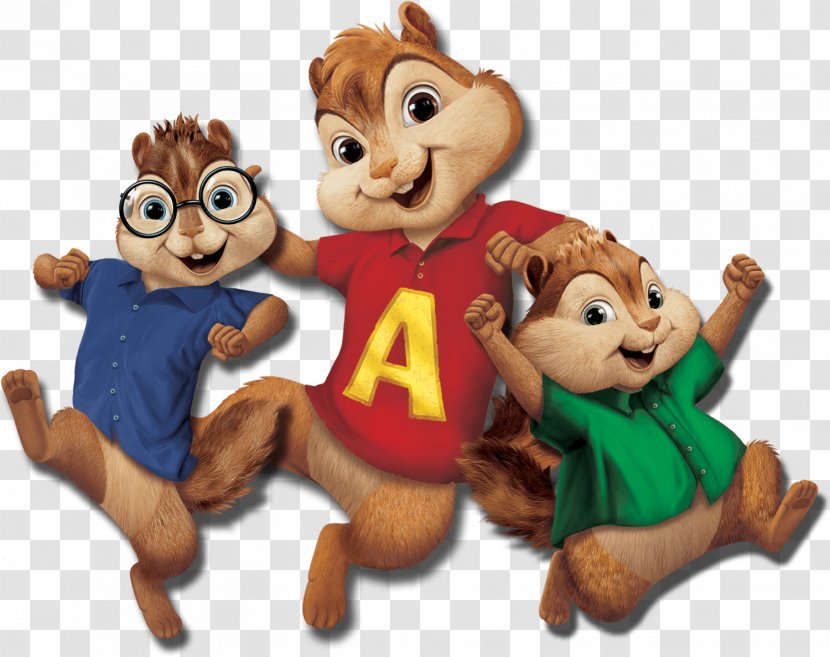 Alvin And The Chipmunks Seville YouTube Simon - Chip N Dale - 3 Transparent PNG