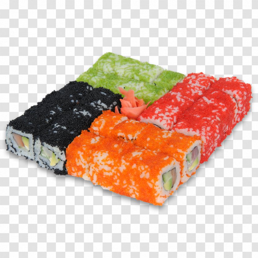 California Roll Sushi Makizushi Japanese Cuisine Smoked Salmon Transparent PNG