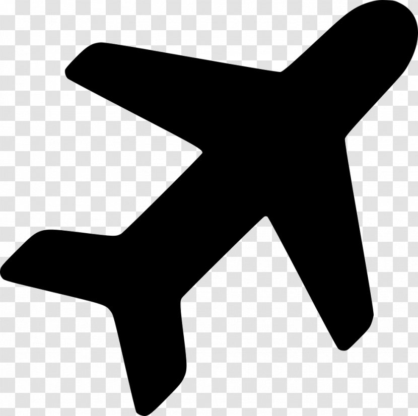 Airplane Silhouette Drawing - Cartoon Transparent PNG