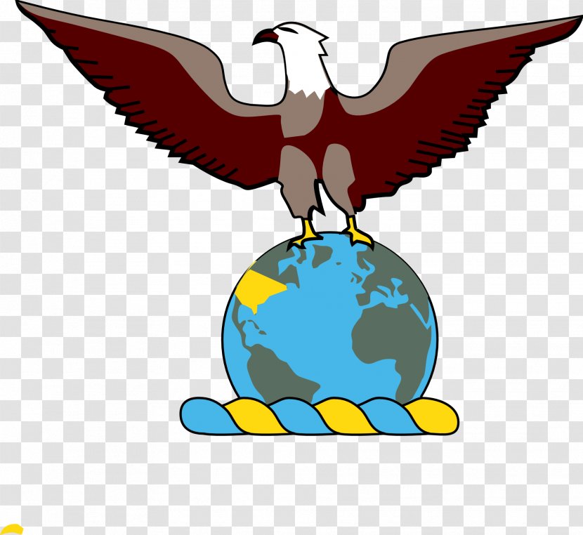 Eagle, Globe, And Anchor Clip Art - United States Marine Corps - Flock Of Birds Transparent PNG