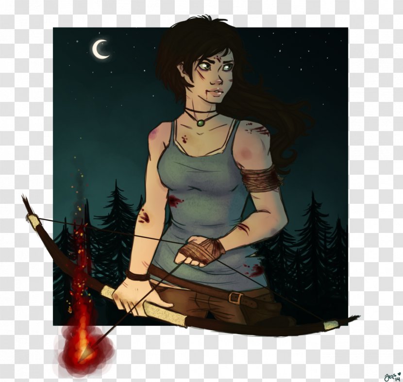 Lara Croft Tomb Raider Drawing Game DeviantArt - Fiction Transparent PNG
