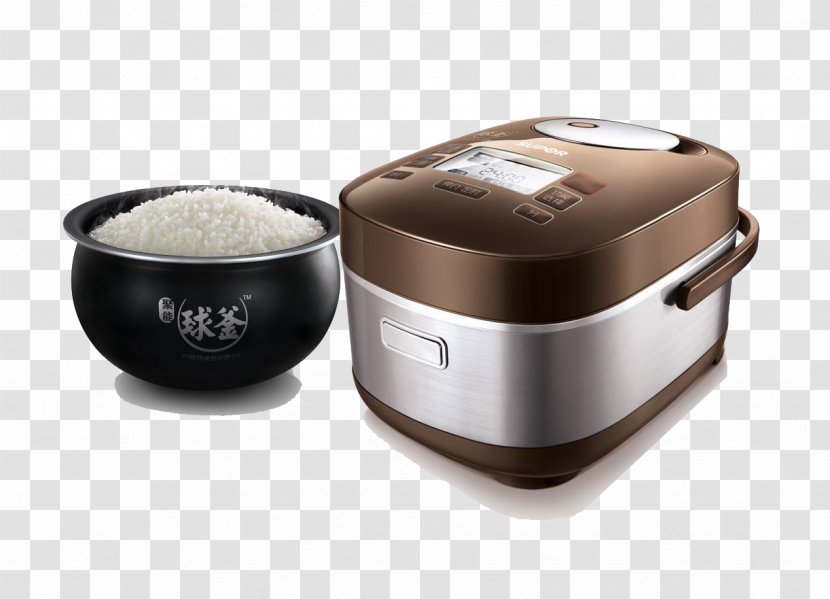 Rice Cooker Supor Induction Cooking - Cooked - Touch Screen Design Transparent PNG