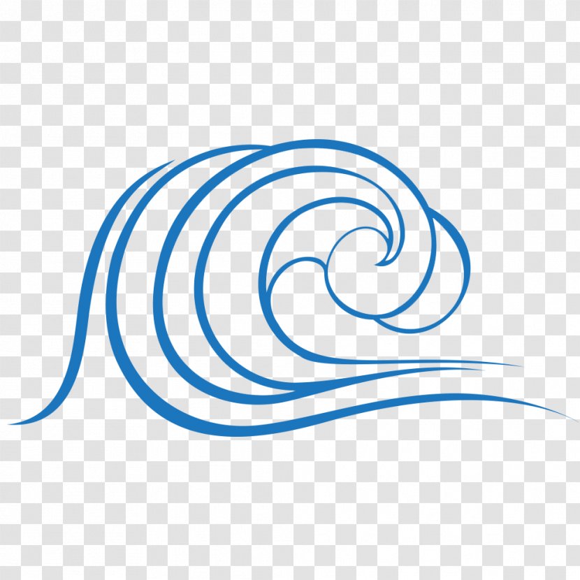 Wind Wave Image Sea Motif - Seawater - Bebas Design Element Transparent PNG