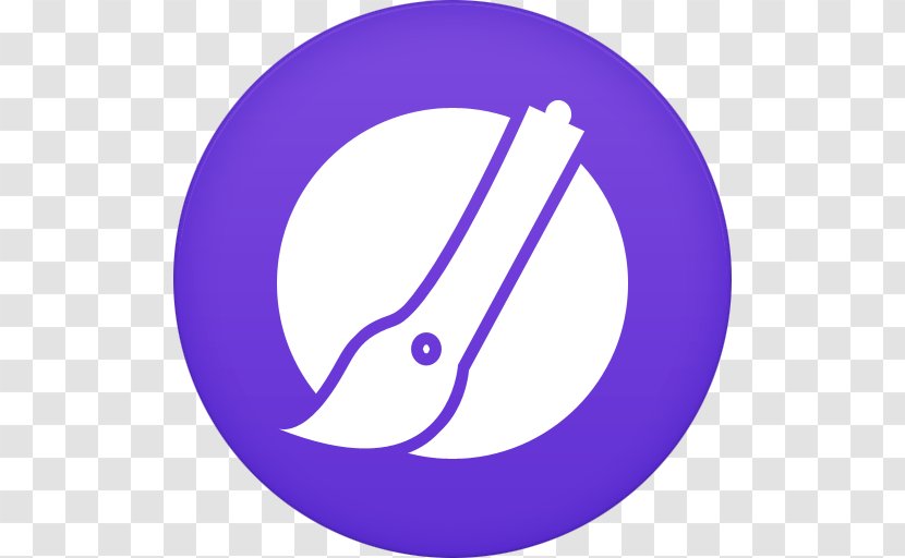 Purple Symbol Clip Art - Paint Rollers Transparent PNG