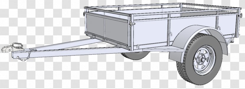 Truck Bed Part Trailer Car Geraldton Region Building - Mode Of Transport - Build A Deck For Camper Transparent PNG