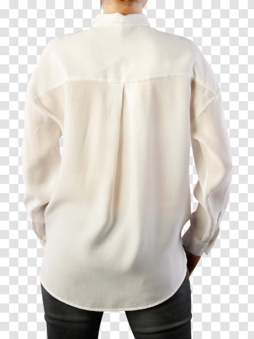 T-shirt Blouse Jeans Sleeve - Pepe - Denim White Shirt Transparent PNG