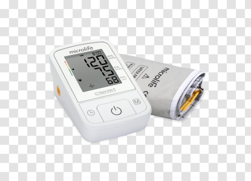 Sphygmomanometer Microlife Corporation Blood Pressure Medicine AFIB Technology - Afib - Arm Transparent PNG
