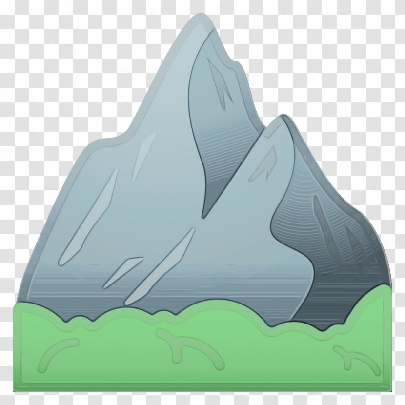 Green Leaf Background - Aqua - Napkin Holder Ice Transparent PNG