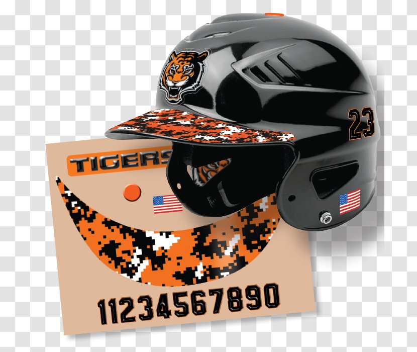 Bicycle Helmets Motorcycle Ski & Snowboard Baseball Softball Batting Decal Transparent PNG
