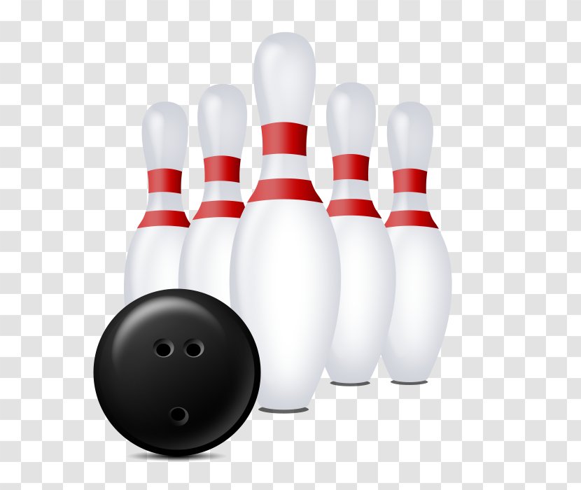 Bowling Pin Ball Ten-pin - Game - FIG. Transparent PNG