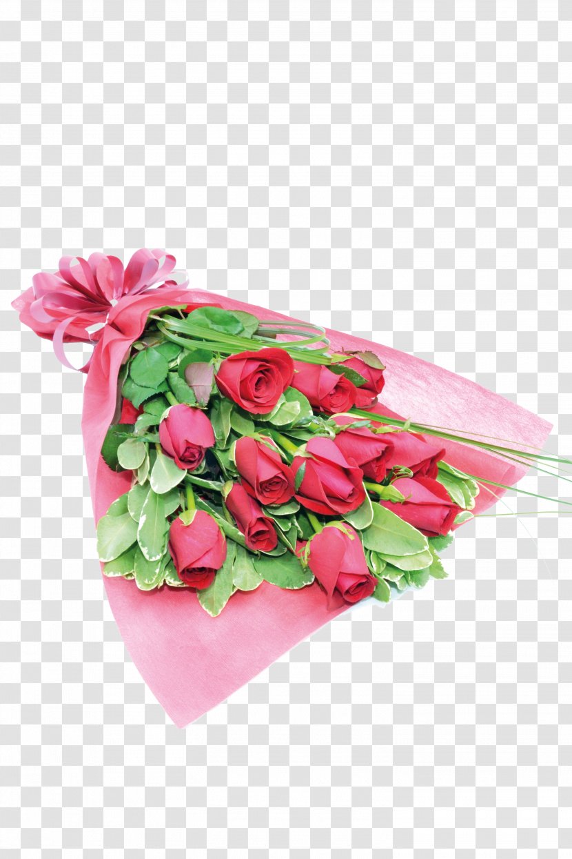 Flower Bouquet Rose Floristry Delivery - Flowering Plant - Videos Transparent PNG