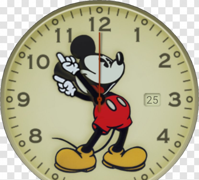 Mickey Mouse Minnie Moto 360 (2nd Generation) Smartwatch - Material - Many Clocks Transparent PNG