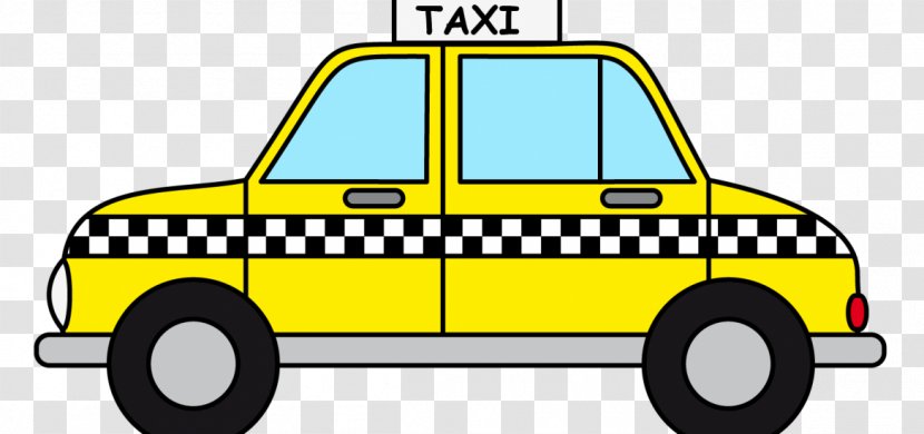 Taxicabs Of New York City Manhattan Yellow Cab Checker Taxi - Drawing Transparent PNG