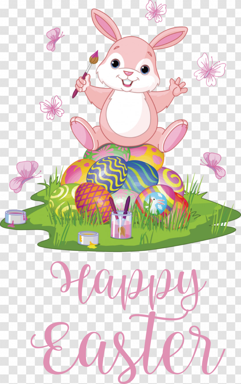 Happy Easter Day Easter Day Blessing Easter Bunny Transparent PNG