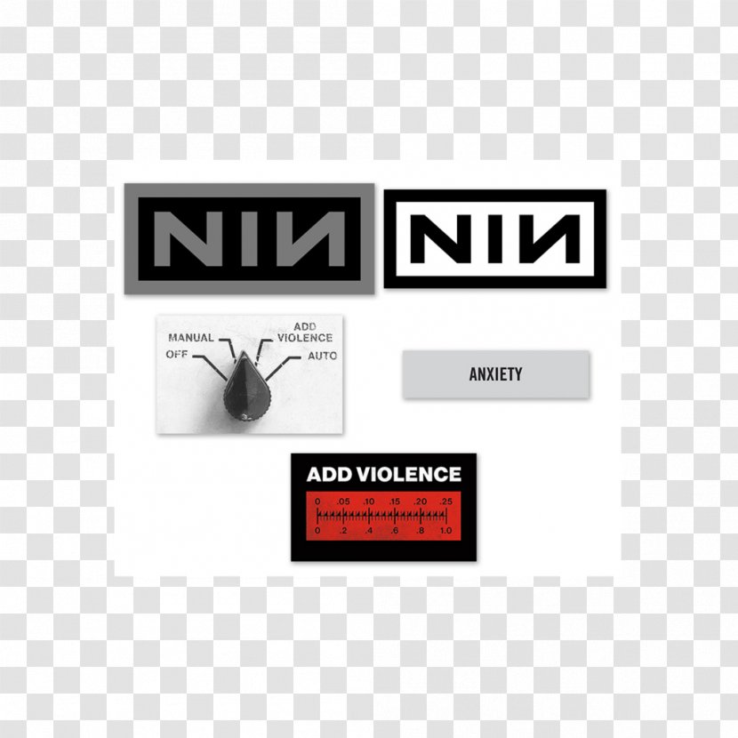Nine Inch Nails Add Violence The Downward Spiral Logo Brand - Trademark Transparent PNG