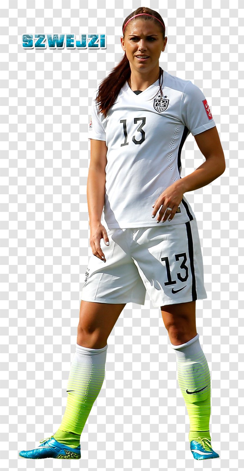 Alex Morgan United States Women's National Soccer Team FIFA 16 Football Desktop Wallpaper - Sport Transparent PNG