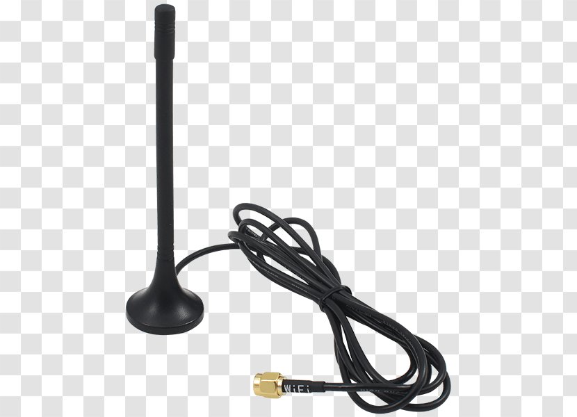 Aerials Cable Television Microphone Wi-Fi - Antena Transparent PNG