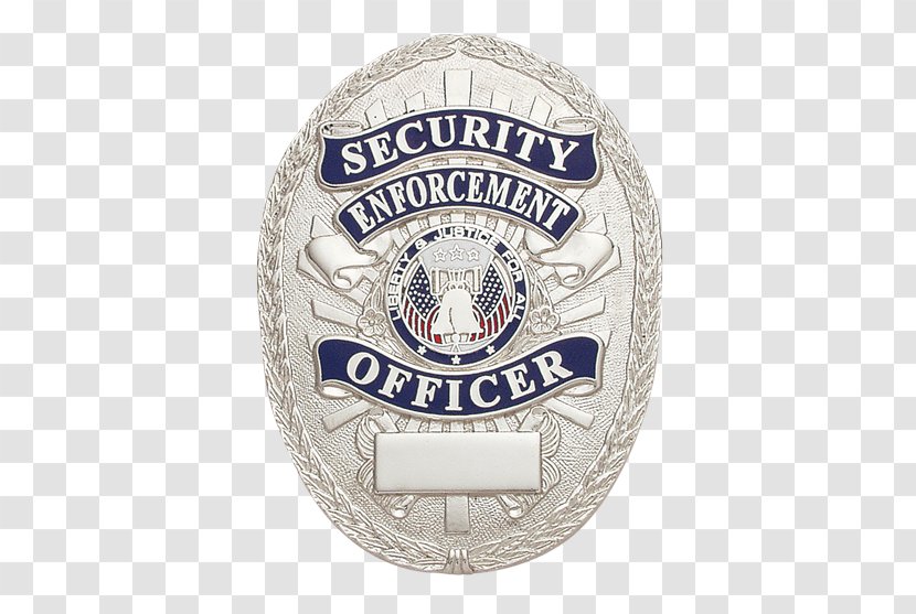Police Officer Security Guard Badge Law Enforcement Transparent PNG