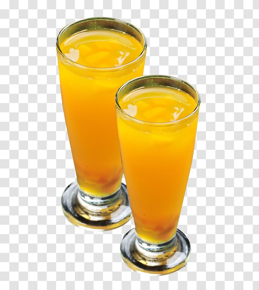 Ice Cream Orange Juice Fuzzy Navel Drink - Spritzer - Mango Icy Transparent PNG