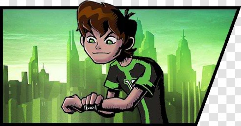 Fiction Game Cartoon Desktop Wallpaper - Silhouette - BEN 10 Transparent PNG