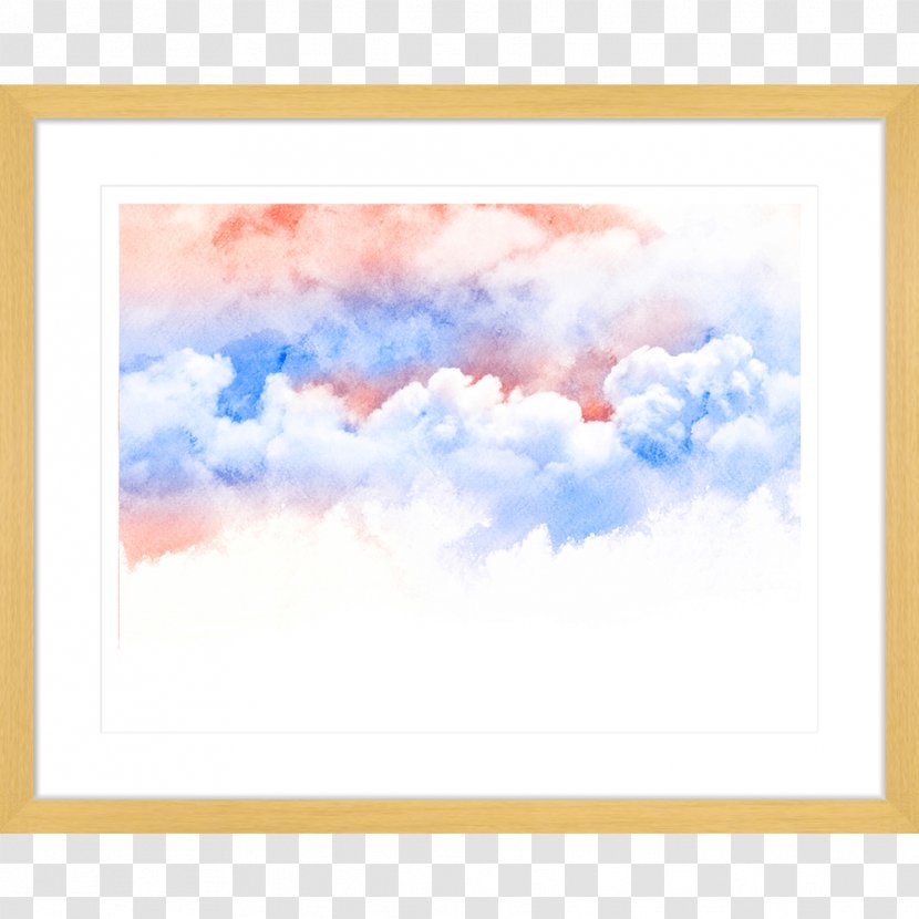 Watercolor Painting Abstract Art - Picture Frame Transparent PNG