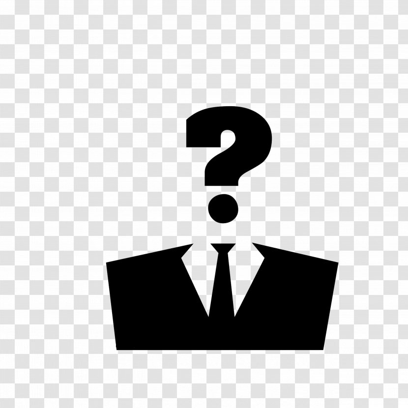 Anonymous Stock Photography Clip Art - Royaltyfree - Suit Man's Question Transparent PNG