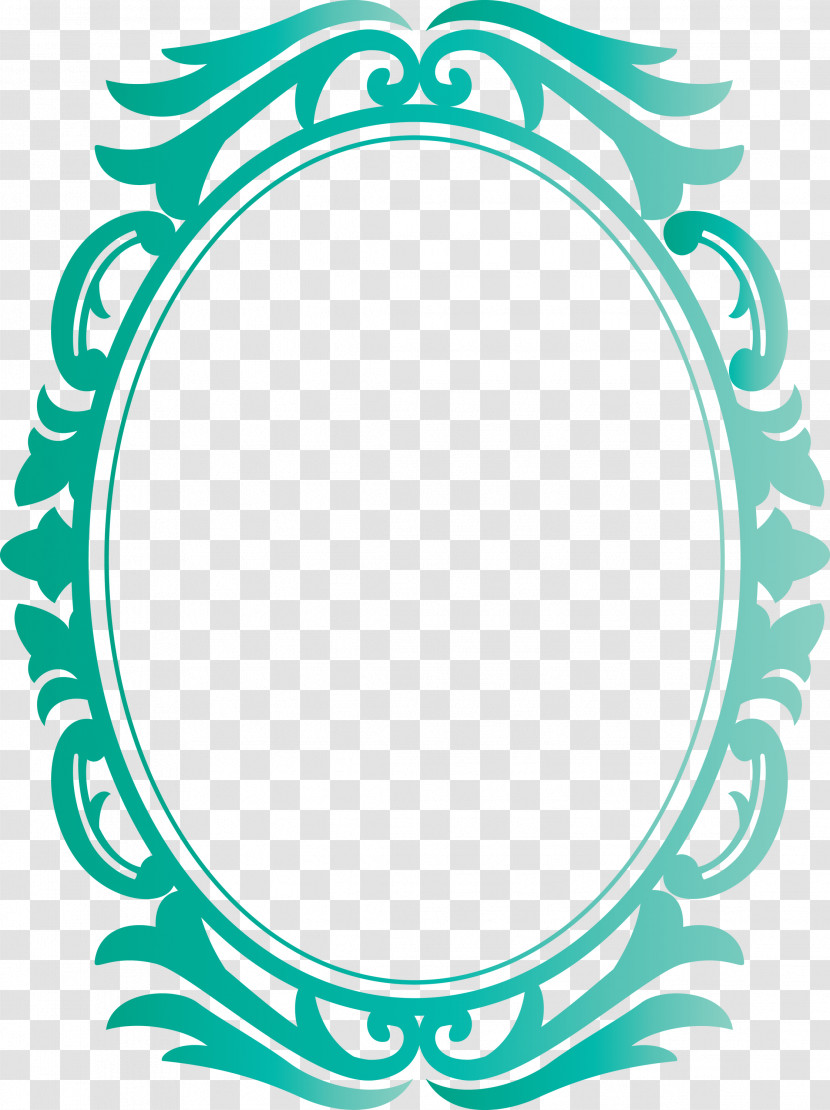 Oval Frame Transparent PNG