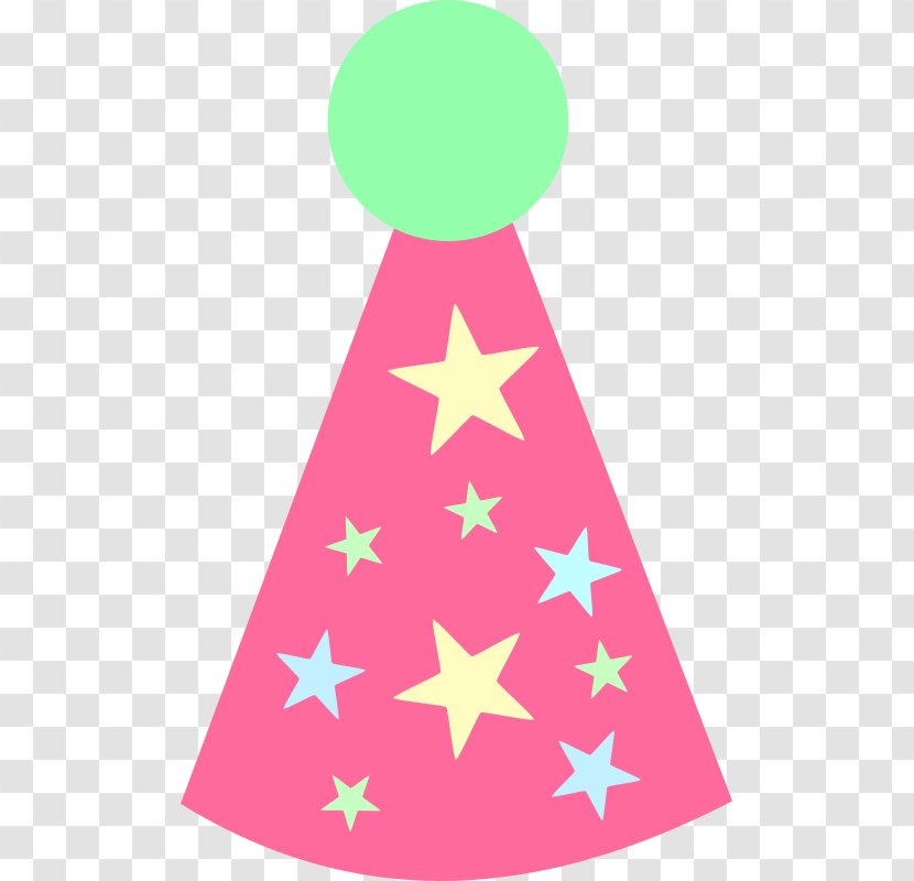 Party Hat Birthday Clip Art - Top - Clown Cliparts Transparent PNG