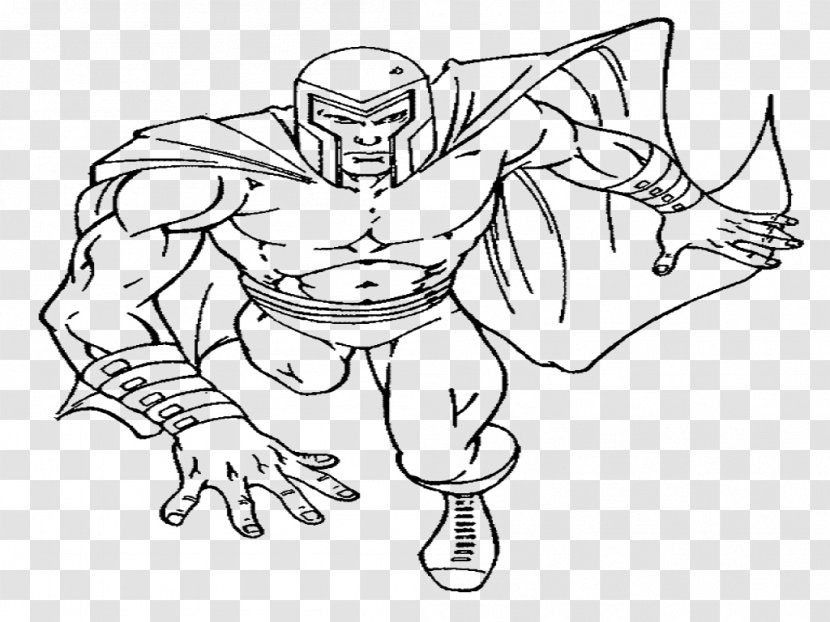 Magneto Cyclops Colouring Pages Jean Grey Coloring Book - Walking Shoe Transparent PNG