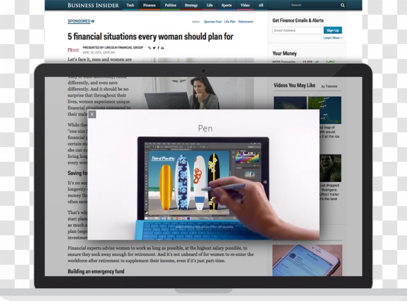 Display Device Advertising Video Computer Software - Digital Media - Dimention Transparent PNG