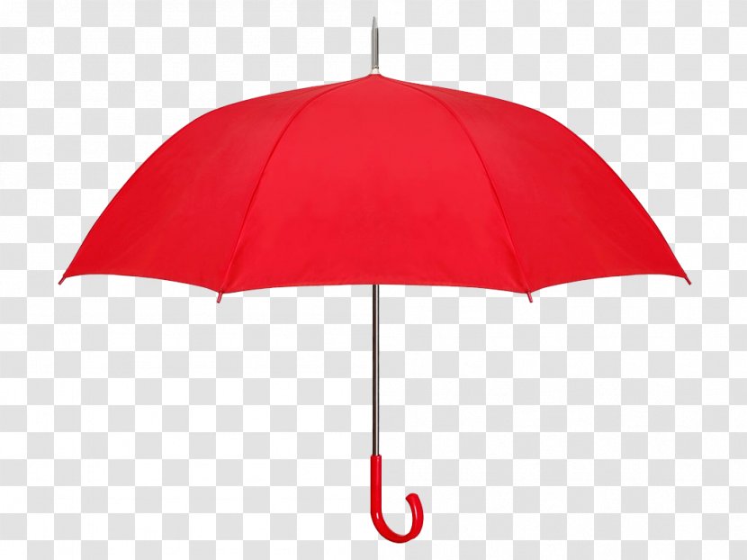 Umbrella Red - Rain Gear Transparent PNG