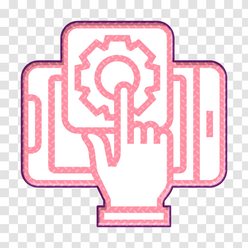 Business Recruitment Icon Gear Icon Content Management Icon Transparent PNG