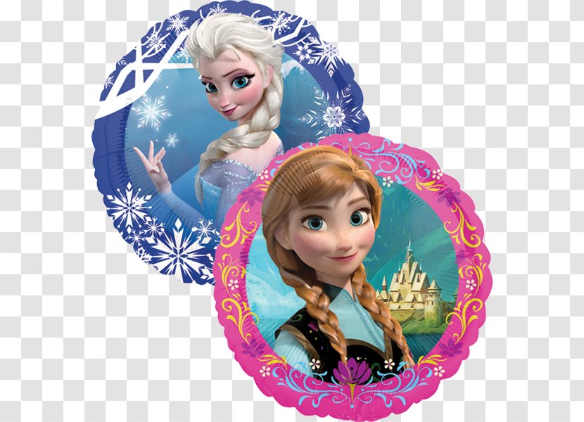 Frozen Elsa Toy Balloon Olaf Party - Anna Transparent PNG