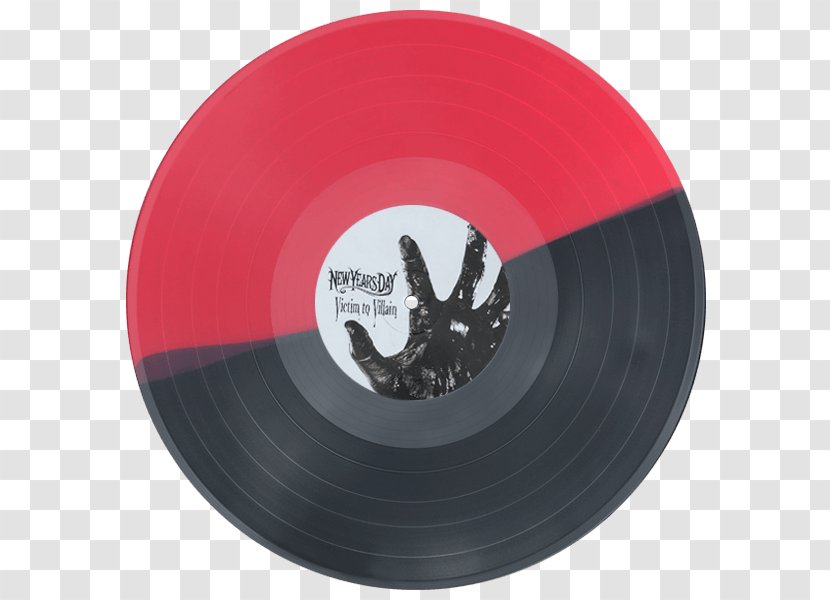 Phonograph Record New Years Day Victim To Villain Wargod Collective Red - Alabama - Chemical Warfare Victims Transparent PNG