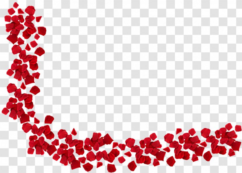 Petal Love Valentine's Day Point Circle - Heart Transparent PNG