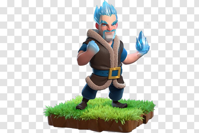 Clash Of Clans Royale Ice King Magician - Wizardhd Transparent PNG
