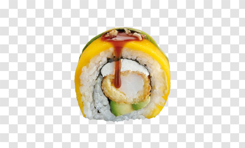 California Roll Sashimi Makizushi Gimbap Sushi - Dish Transparent PNG