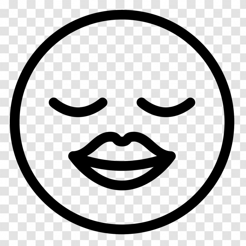 Emoticon Clip Art - Smiley - Closed Eyes Transparent PNG