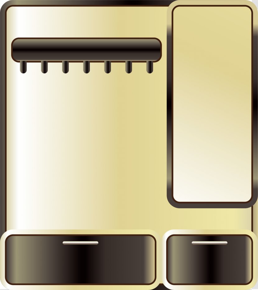 Refrigerator Furniture - Vector Element Transparent PNG