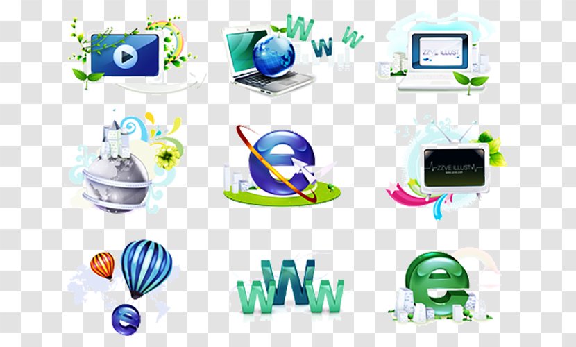 Icon - World Wide Web - Hand Drawn Transparent PNG