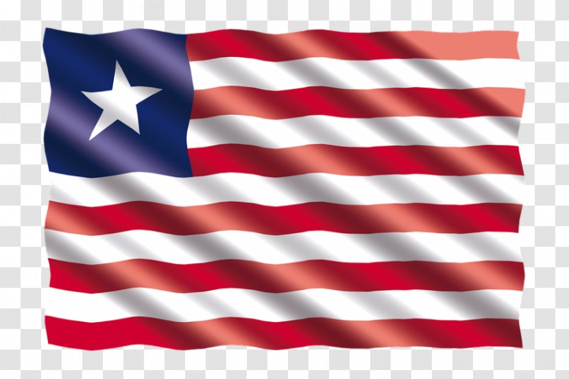 Flag Of Liberia - Public Domain - Opinion Poll Transparent PNG