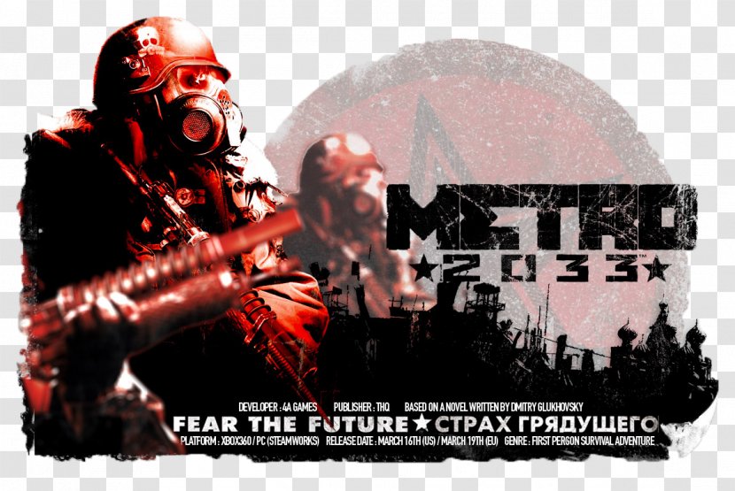 Metro 2033 Metro: Last Light 2034 Rapid Transit Desktop Wallpaper Transparent PNG