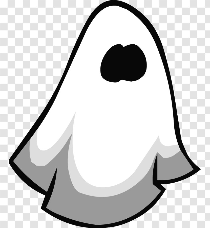 Club Penguin Ghost Screenshot Clip Art - White Transparent PNG