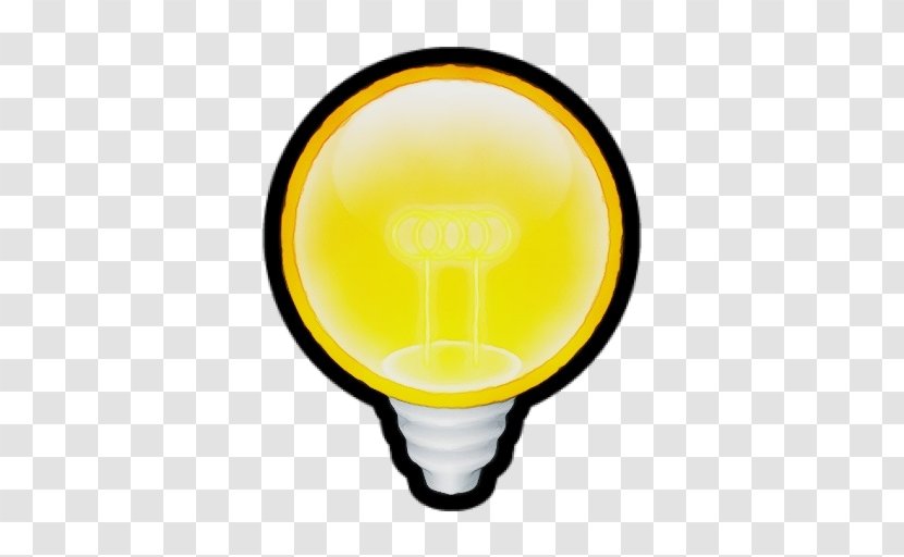 Light Bulb - Yellow Transparent PNG