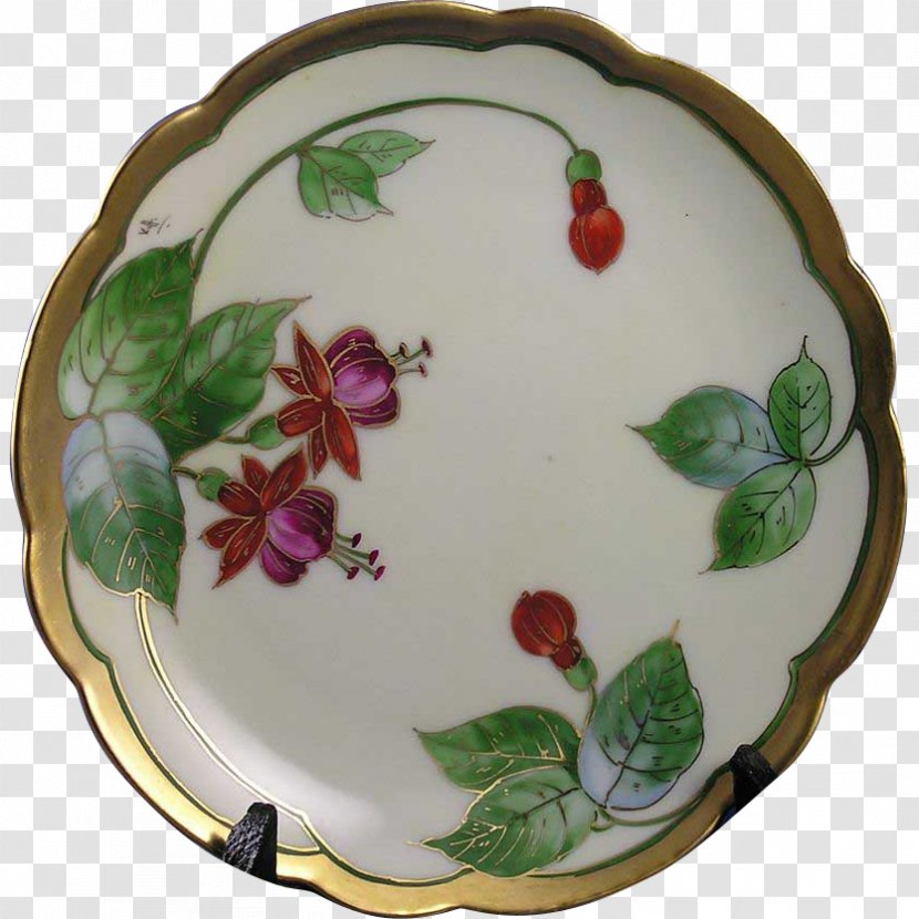 Plate Porcelain Tableware Saucer - Ceramic - Bavaria Germany Transparent PNG