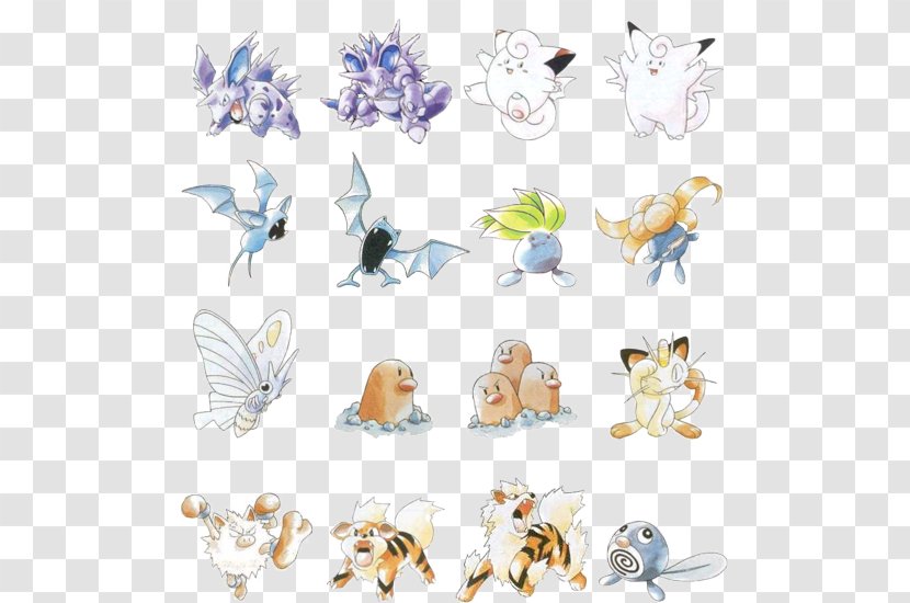 Pokémon Red And Blue Art ポケットモンスター Illustrator - Insect - Colored Cross Stitch Patterns Horses Transparent PNG